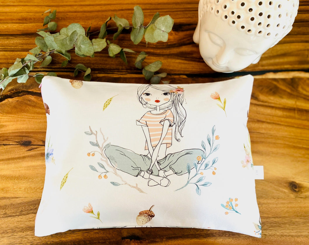 Coussin de méditation ENFANT FILLETTE YOGA