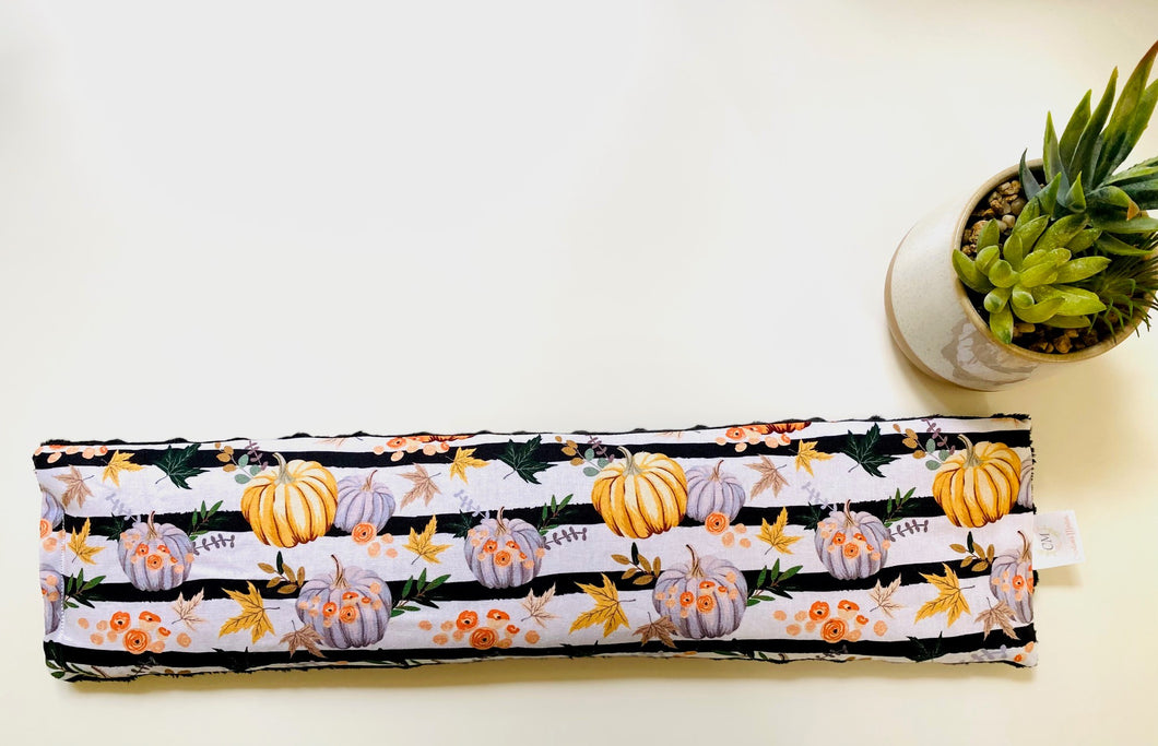 Sac Chauffant Long CITROUILLE NOIR