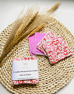 Lingettes Démaquillantes MIX FEUILLE ROSÉE RATINE