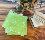 Débarbouillette Adulte NOISETTE VERT