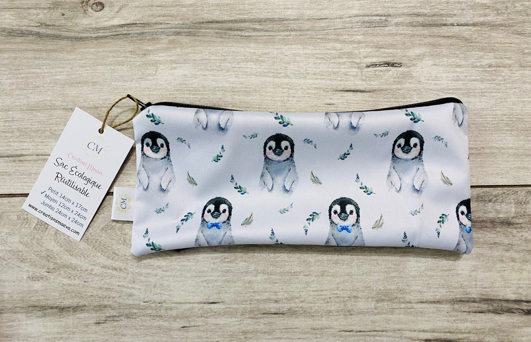 Sac écologique réutilisable MOYEN PINGUOIN