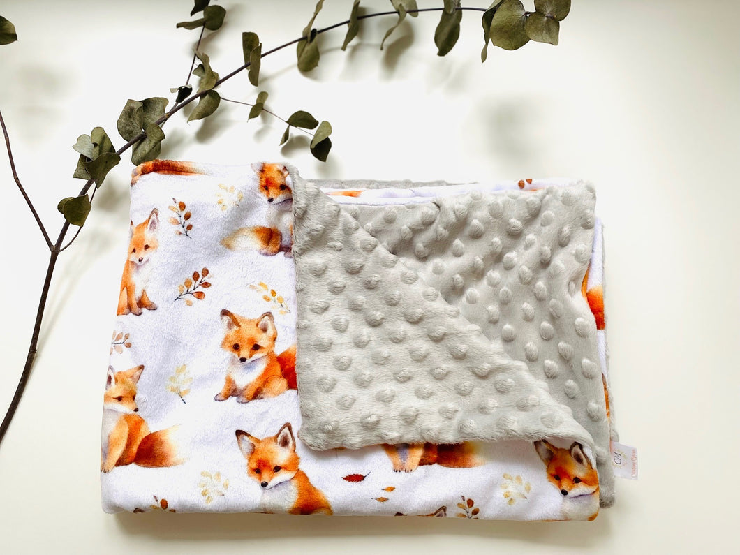 Doudou extra douce RENARD GRIS
