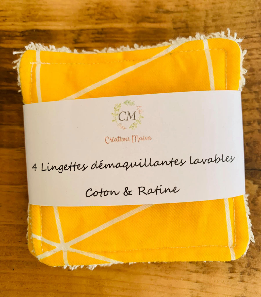 Lingettes Démaquillantes JAUNE RATINE