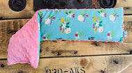 Sac réconfortant Long FLEURS ROSE
