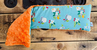 Sac réconfortant Long FLEURS ORANGE