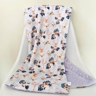 Doudou extra douce FORÊT LILAS