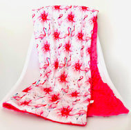 Doudou extra douce FLAMANT