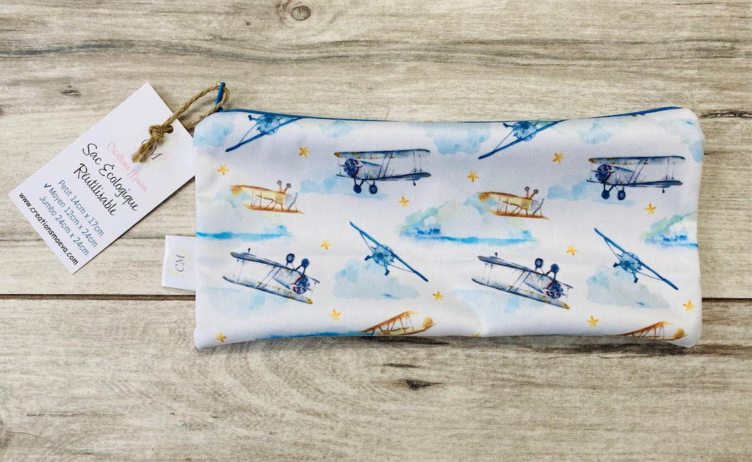 Sac écologique réutilisable MOYEN AVION
