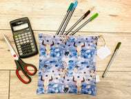 Sac écologique réutilisable JUMBO BOHO bleu