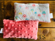 Sac réconfortant petit CHAMPIGNON ROSE