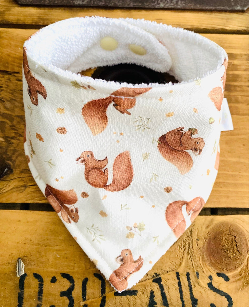 Bavoir Bandana ÉCUREUIL