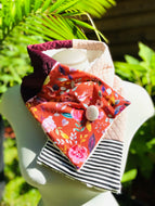 Foulard Fleurs Citrouille