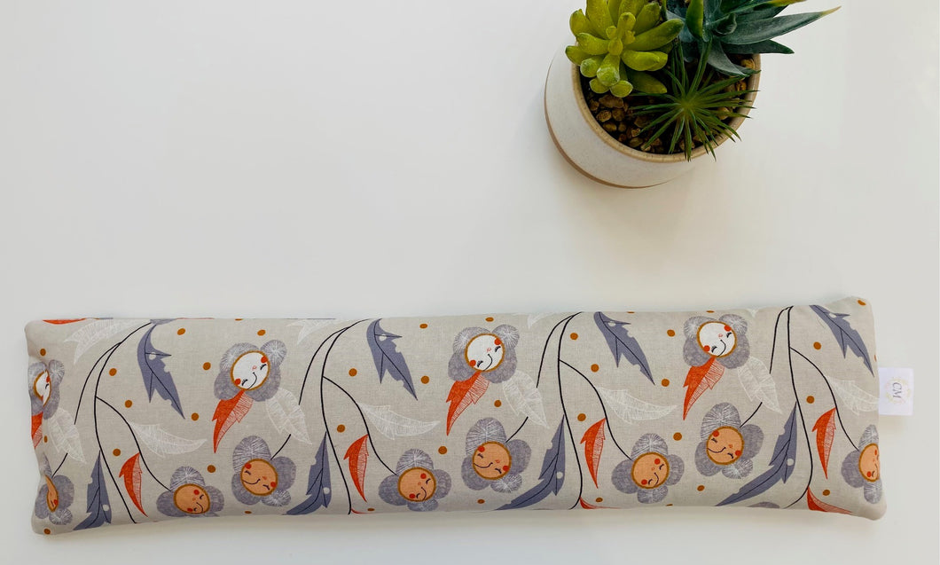 Sac réconfortant long 100% biologique Happy flower