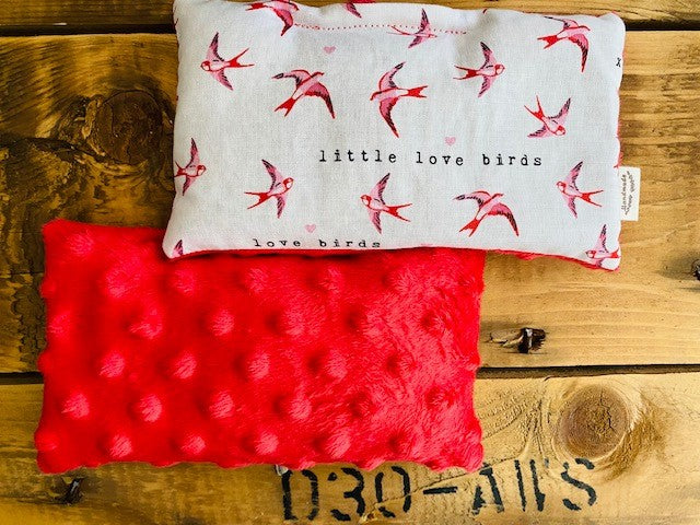 Sac réconfortant petit LOVE ROUGE