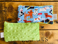 Sac Réconfortant Petit CHIEN vert