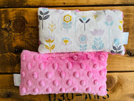 Sac Réconfortant Petit FLEURS rose